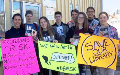 DEAR demonstration at MLA's office in Meadow Lake, Saskatchewan